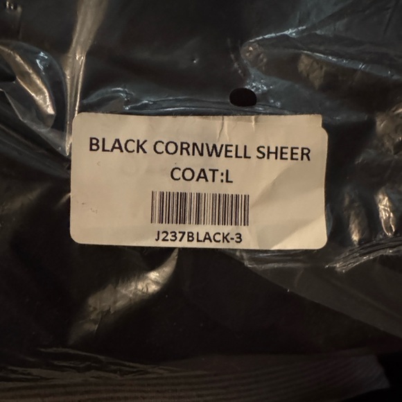 JLUXLABEL CORNWELL SHEER COAT - Picture 2 of 3